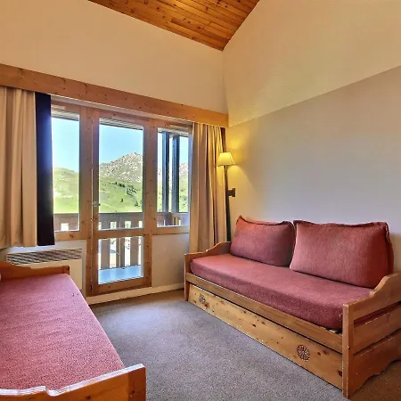 Duplex Chaleureux 2 Pieces Au Pied Des Pistes, Vue Magnifique - Fr-1-455-8 アパート