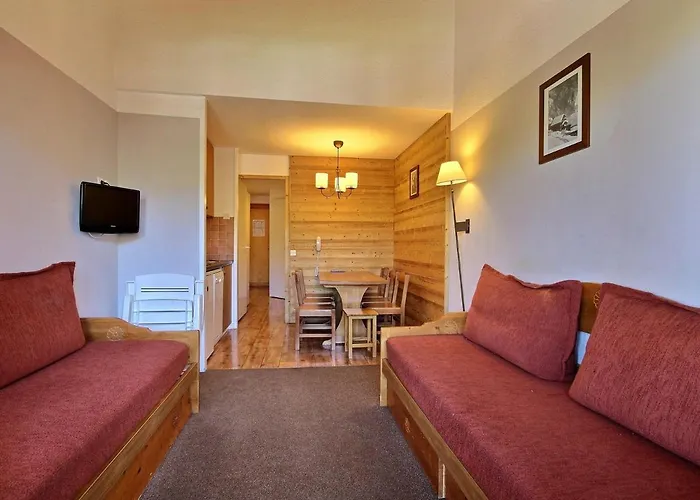 Duplex Chaleureux 2 Pieces Au Pied Des Pistes, Vue Magnifique - Fr-1-455-8 La Plagne