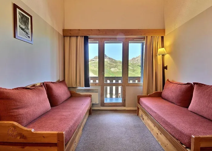 Duplex Chaleureux 2 Pieces Au Pied Des Pistes, Vue Magnifique - Fr-1-455-8